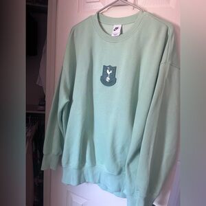 Tottenham Hotspurs Nike Light Green Crewneck